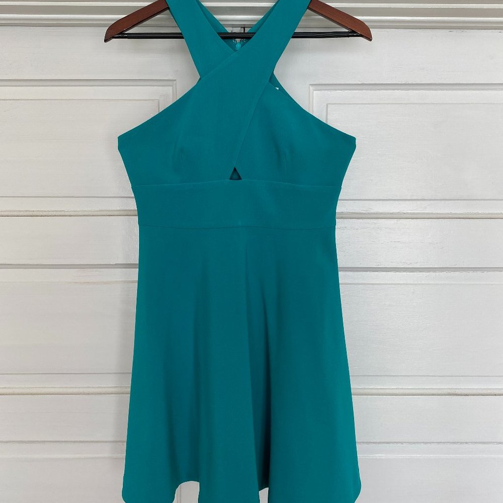 Teal Dress by LIKELY, Size 6